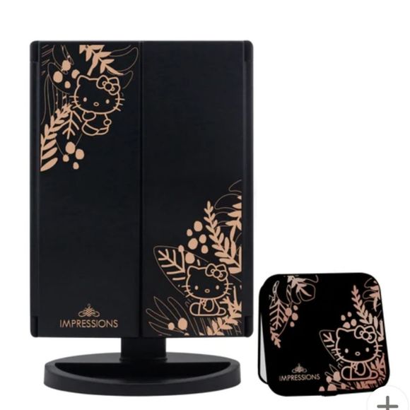 Impressions X Hello Kitty Super Cute Tri-Fold & Compact Mirror Bundle - Picture 6 of 8